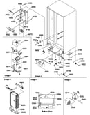 Drain system, rollers, and evaporator
