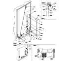 Amana GSGD21B-P1193905WW cabinet back diagram