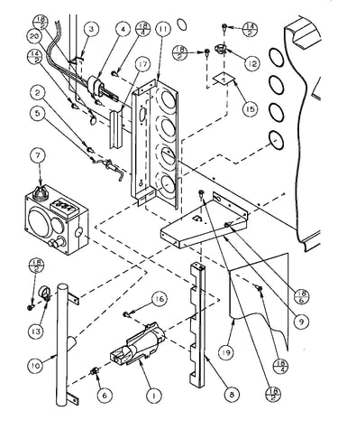 Gas burners and manifold