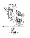 Door, hinges and accessories