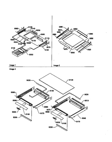 Shelving assemblies