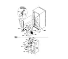 Amana TH18TE-P1301701WE cabinet back diagram