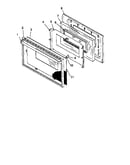 Oven door