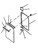 Cabinet door assy