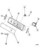 Graphic panel, control hood and controls