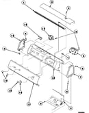 Graphic panel, control mounting plate and controls (cw4202w2/pcw4202w2) (cw8202w2/pcw8202w2) (cw8203w2/pcw8203w2) (cw8413w2/pcw8413w2) (lw4203l2/plw4203l2) (lw4203w2/plw4203w2) (lw6001w2/plw6001w2) (lw6143lm/plw6143lm) (lw6143wm/plw6143wm) (lw6153lm/plw61