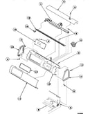 Graphic panel, control mounting plate and controls (cw4202w2/pcw4202w2) (cw8202w2/pcw8202w2) (cw8203w2/pcw8203w2) (cw8413w2/pcw8413w2) (lw4203l2/plw4203l2) (lw4203w2/plw4203w2) (lw6001w2/plw6001w2) (lw6143lm/plw6143lm) (lw6143wm/plw6143wm) (lw6153lm/plw61