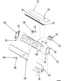 Graphic panel, control mounting plate and controls (cw4202w2/pcw4202w2) (cw8202w2/pcw8202w2) (cw8203w2/pcw8203w2) (cw8413w2/pcw8413w2) (lw4203l2/plw4203l2) (lw4203w2/plw4203w2) (lw6001w2/plw6001w2) (lw6143lm/plw6143lm) (lw6143wm/plw6143wm) (lw6153lm/plw61