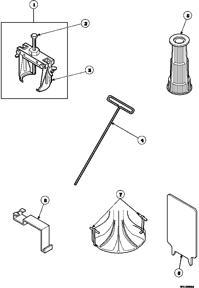 SPECIAL TOOLS (CW4202W2/PCW4202W2) (CW8202W2/PCW8202W2) (CW8203W2/PCW8203W2) (CW8413W2/PCW8413W2) (LW4203L2/PLW4203L2) (LW4203W2/PLW4203W2) (LW6001W2/PLW6001W2) (LW6143LM/PLW6143LM) (LW6143WM/PLW6143WM) (LW6153LM/PLW6153LM) (LW6153WM/PLW6153WM) (LW6501W2