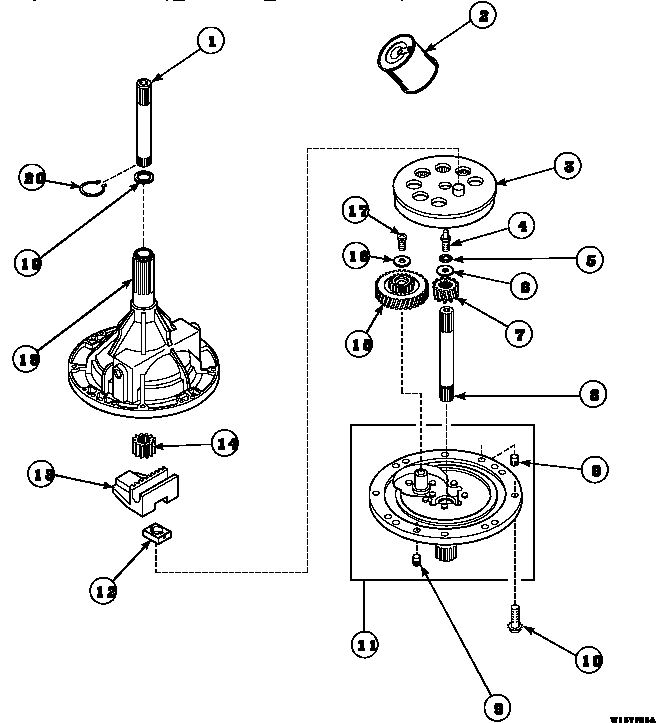 34526P TRANSMISSION ASSEMBLY