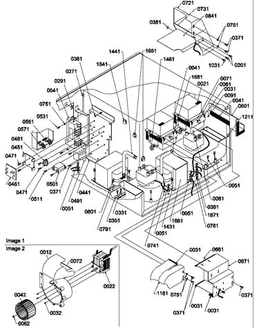 Electrical components/blower