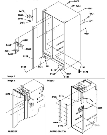 Cabinet back