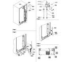 Amana SCD22TBW-P1303511WW cabinet back diagram