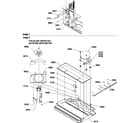 Amana TM17TBL-P1305901WL machine compartment diagram