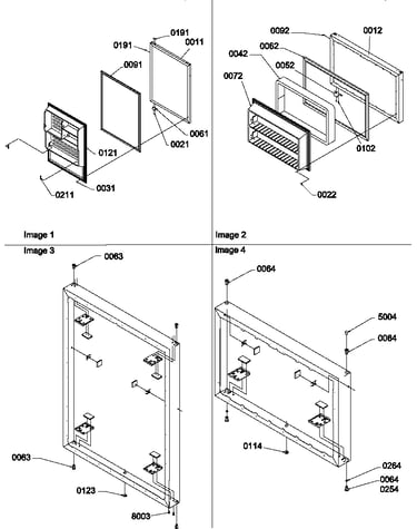 Door assemblies