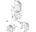 Amana BM20TBW-P1305801WW light switches & drain funnel diagram