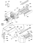 Ice maker assembly & parts