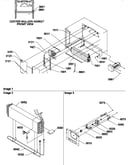 Evaporator and fan motor assemblies
