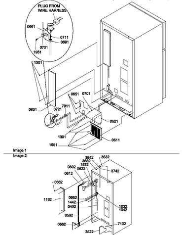 Cabinet back