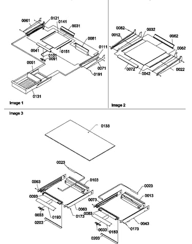 Shelving assemblies