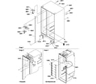 Amana SCD25TBL-P1190428WL cabinet parts diagram