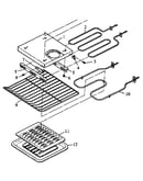 Lower oven components