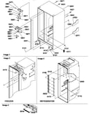 Cabinet parts and toe grille