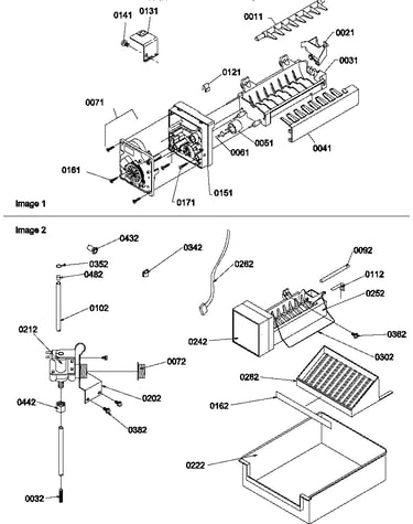 Ice maker parts and add on ice maker kit
