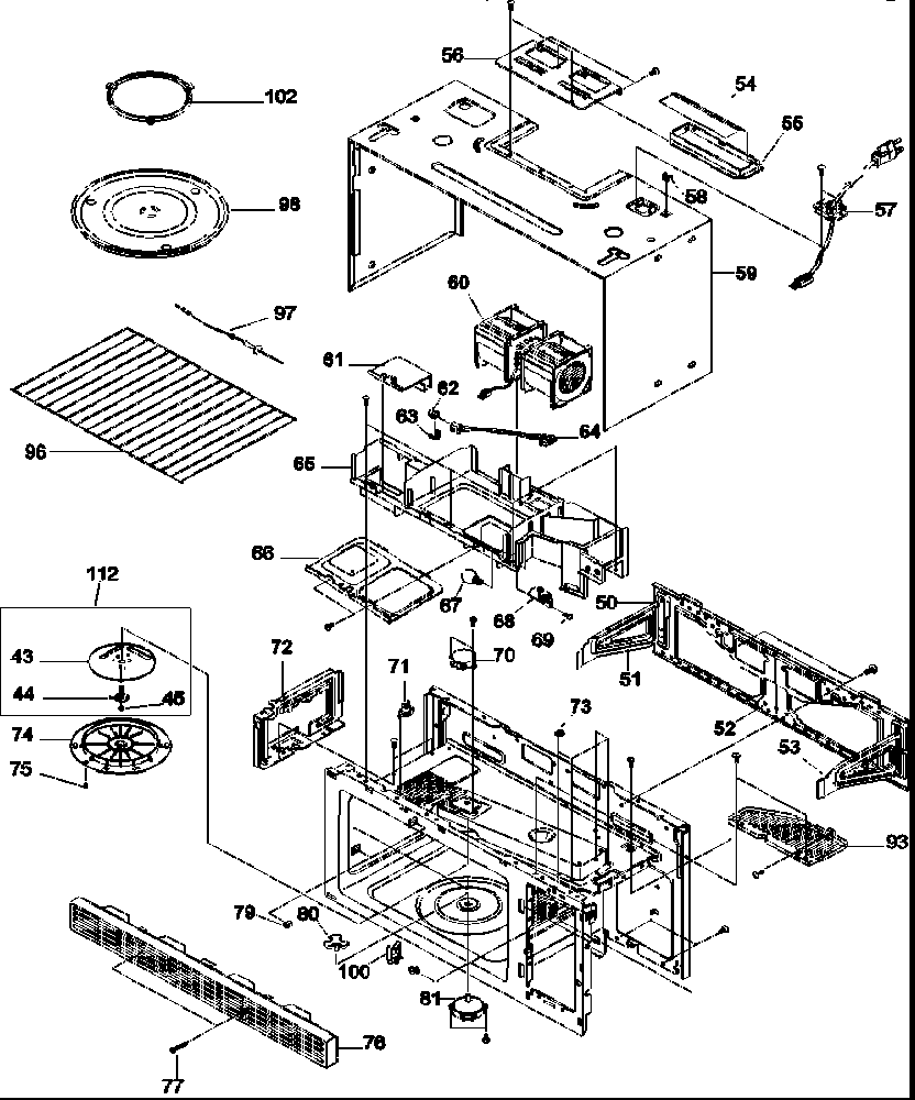 Cavity assy