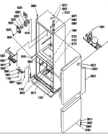 Controls/shields/hinges/trim