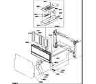 Amana BXF19TL-P1311901WL condenser assembly/high voltage box diagram