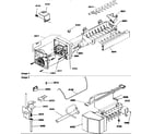 Amana BXF19TW-P1311901WW ice maker assembly and parts diagram
