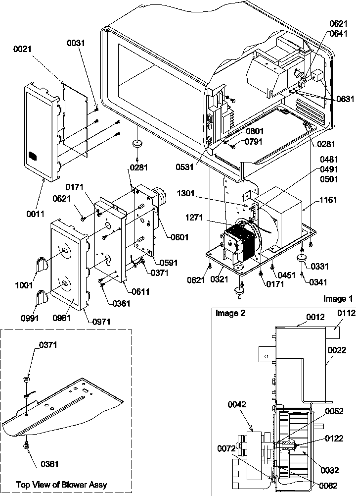 Controls/blower