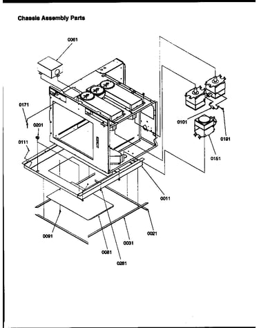 Chassis assembly parts