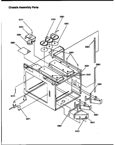 Chassis assembly parts