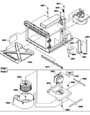 Splash shield/blower