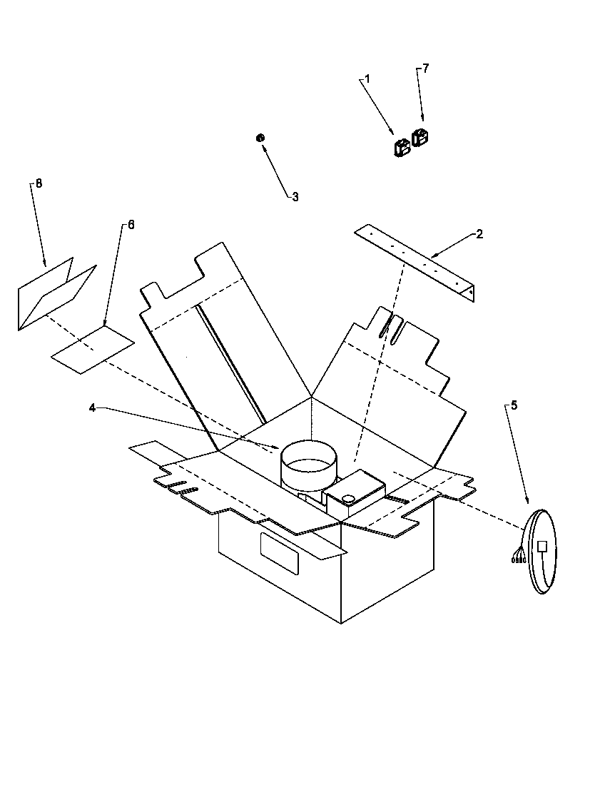 Common vent kits (cvk__) (cvk4/p1210001f) (cvk5/p1210002f) (cvk6/p1210003f) (cvk7/p1210004f)
