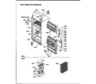 Amana TRI18TL-1303202WL doors,  hinges and accessories (tri18tl/1303202wl) diagram
