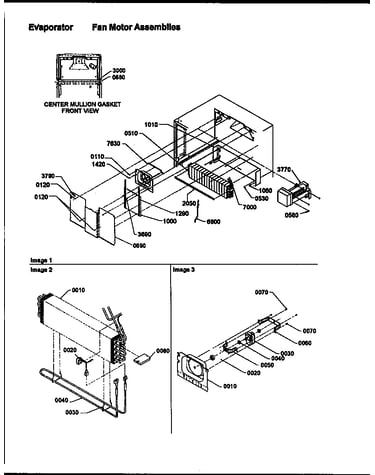 Evaporator fan  motor  assembly (tri18tl/1303202wl)