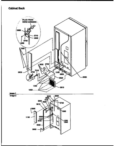 Cabinet back (tri18tl/1303202wl)