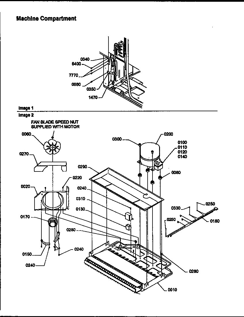 Machine compartment (tri18tl/1303202wl)