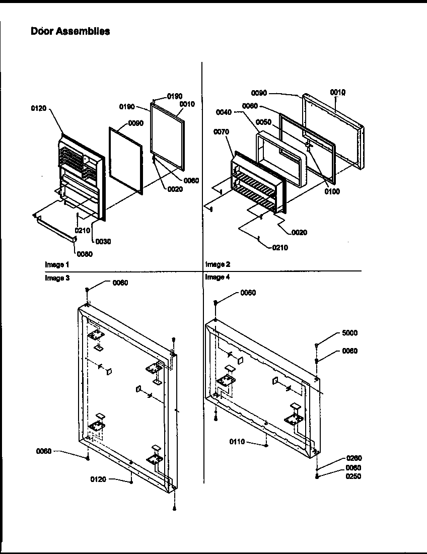Door assemblies (tri18tl/1303202wl)