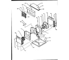Amana 18C3HEV-P1156705R room air conditioner chasis diagram