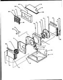 Room air conditioner chasis