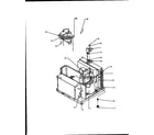 Amana B18C3HEW/P1178102R room air conditioner compressor and tubing diagram