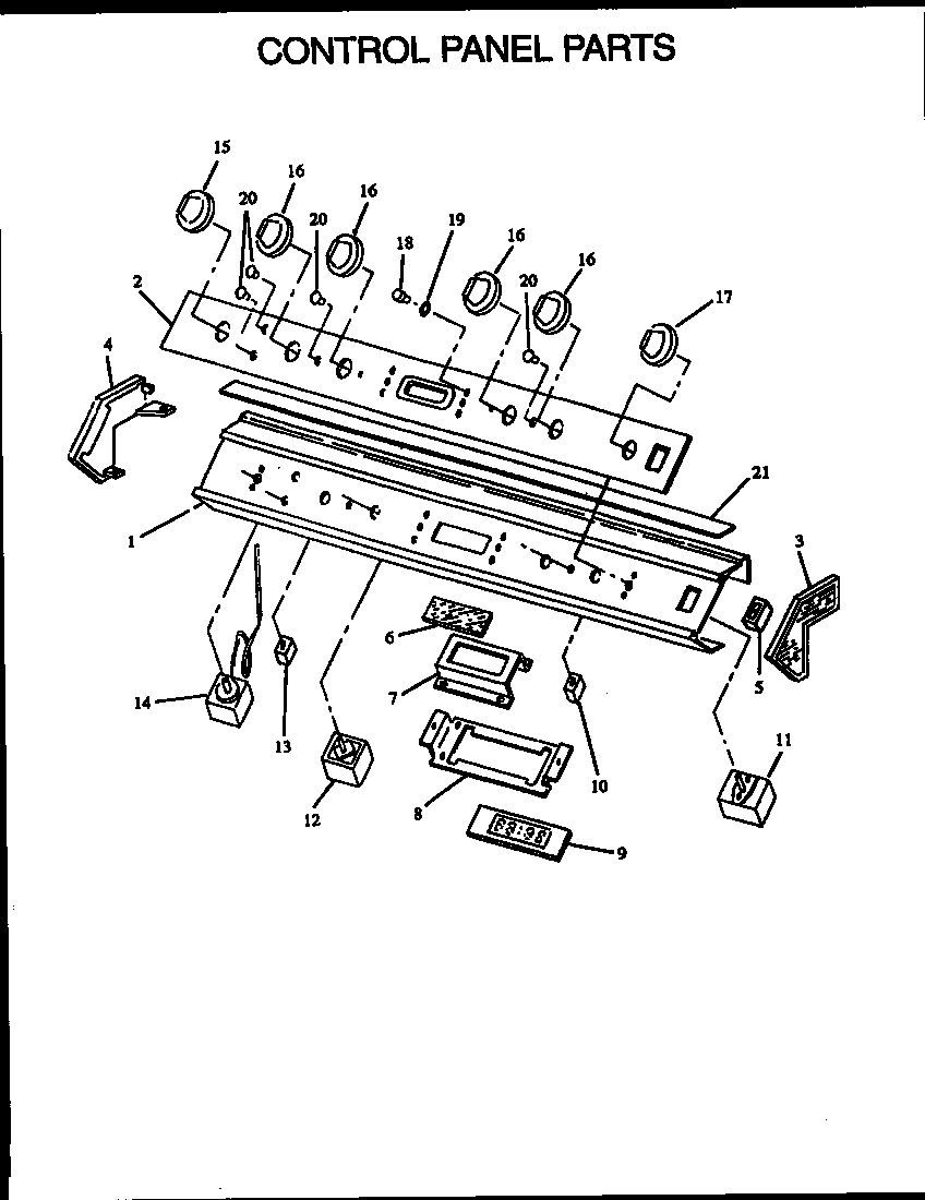 CONTROL PANEL PARTS