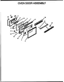 Oven door assembly