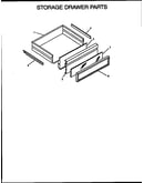 Storage drawer parts