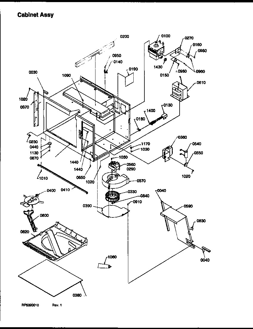 Cabinet assy