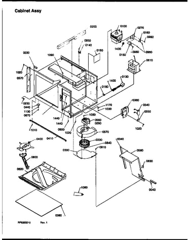 Cabinet assy